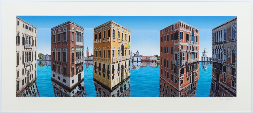 Patrick Hughes "Canaletto" Venice Multiple Signed Print
