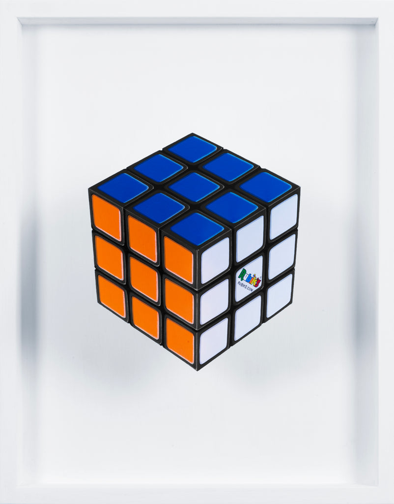 Patrick Hughes "Rubik's Cube Completed"