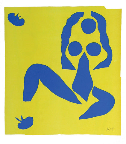 Matisse "Nu Bleu IV" Lithograph