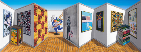 Patrick Hughes "Poppish" 3D Multiple
