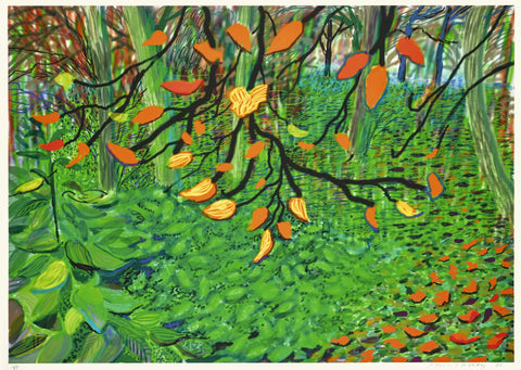 David Hockney "Autumn Leaves"