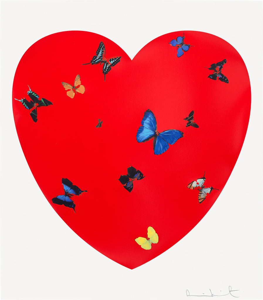 Damien Hirst "All You Need is Love Love Love"