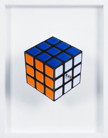 Patrick Hughes "Rubik's Cube Completed" 