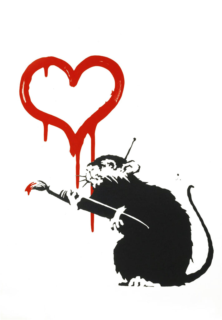Banksy Love Rat Investment