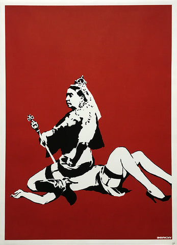 Banksy Queen Victoria Auction LGBT