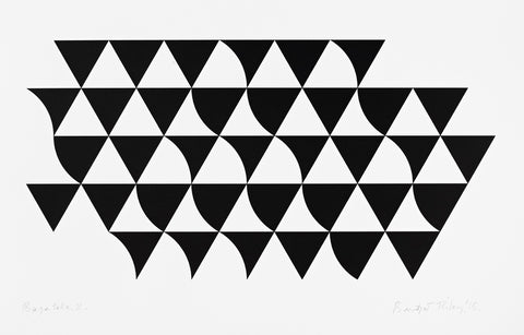 Bridget Riley "Bagatelle 2" Signed Print