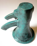 Beejoir "Weapon of choice" Bronze Verdigris Sculpture