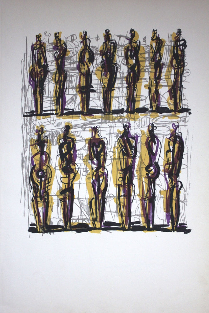 Henry Moore "Thirteen Standing Figures"