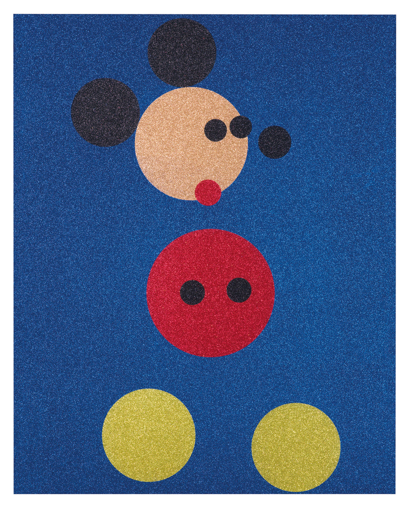 Damien Hirst Mickey Mouse Glitter