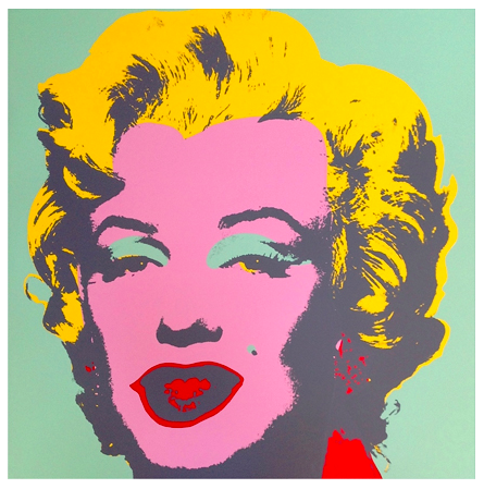 Andy Warhol "Marilyn" Sunday B Morning (Pink)