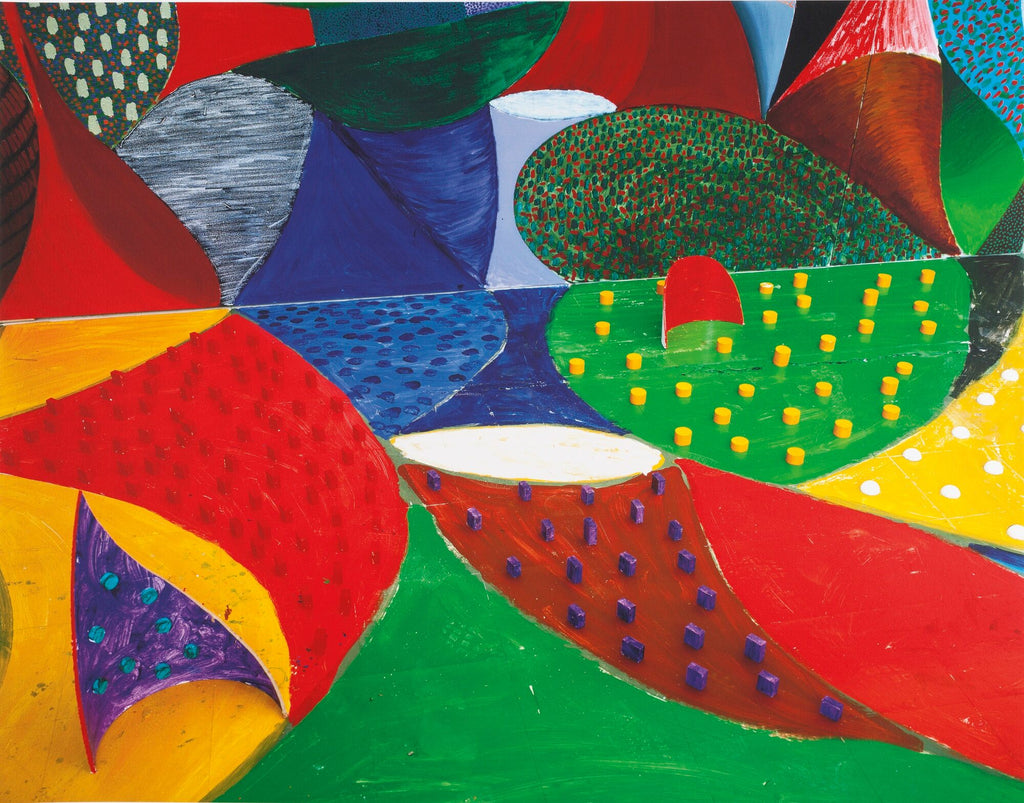 David Hockney "Fifth Detail Snails Pace"