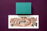 David Hockney "My Second Drawing of Beuvron-en-Auge" Signed print and Taschen book.